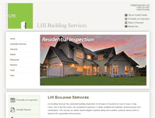 Tablet Screenshot of lhinspection.com